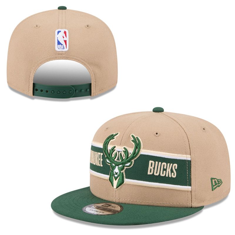 2025 NBA Milwaukee Bucks Hat TX202503073->nba hats->Sports Caps